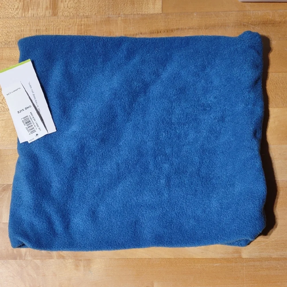 Old Navy Unisex Cozy Blue Fleece Neck Warmer